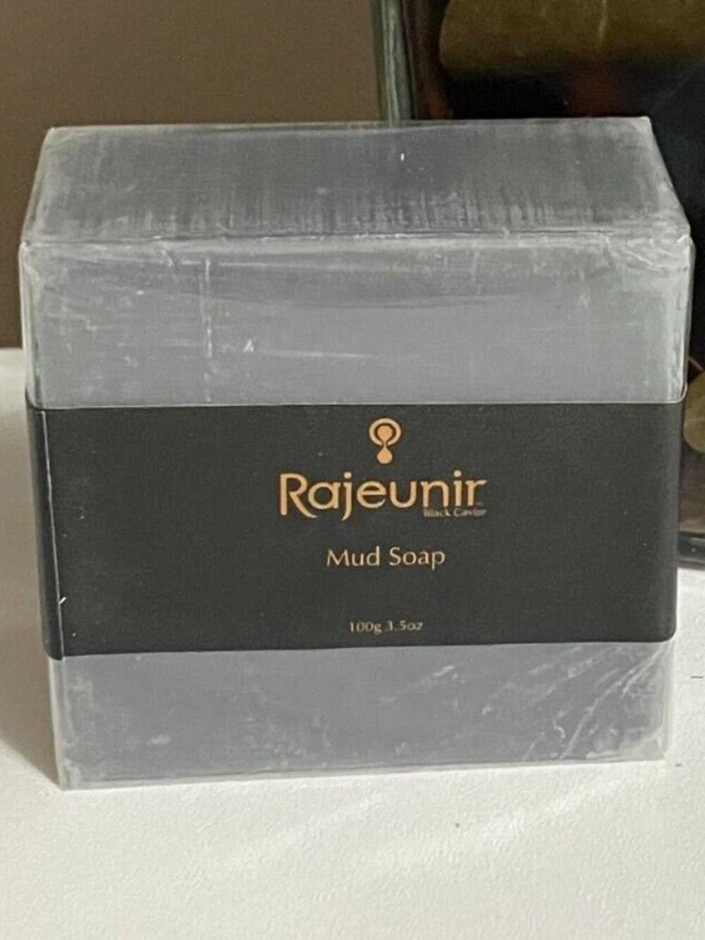 RAJEUNIR BLACK CAVIAR MUD SOAP - 3.5 oz \ 110 gr - BRAND NEW - SEALED